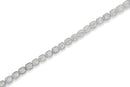 .925 Sterling Silver 1.0 Cttw Diamond Miracle-Set Square Milgrain 7" Link Tennis Bracelet (I-J Color, I3 Clarity)