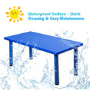Kids Plastic Rectangular Learn and Play Table