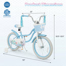 Kids Bike 12-20 Inch with Training Wheels & Basket