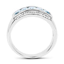 1.75 Carat Genuine Blue Topaz .925 Sterling Silver Ring