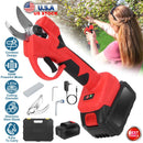 Cordless Electric Pruning Shears 21V with 2 Batteries