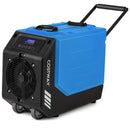190 PPD Commercial Dehumidifier with Pump and 2 Wheels