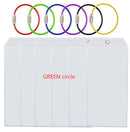 Luggage Label Vertical Transparent Sealed Waterproof ID Card Holder
