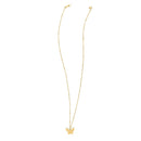 14k Yellow Gold Ppillon Butterfly Necklace