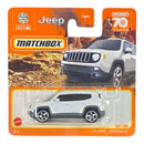 Matchbox '19 Jeep Renegade - Matchbox 70 Years Series 40/100 Short Card