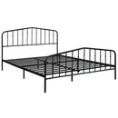 Queen Size Metal Bed Frame Slat Platform