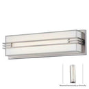 Minka Lavery Led Light Led Panel 17.5 in Brushed Nickel