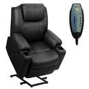 Electric Power Lift Leather Massage Sofa