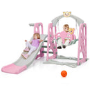 3 in 1 Toddler Climber and Swing Set Slide Playset
