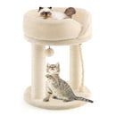 Cat Climbing Tree with Plush Perchs and Scratching Post