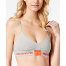 Calvin Klein Womens Monogram Unlined Triangle Bralette