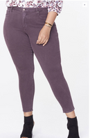 NYDJ Skinny Ankle Women's Plus Size Jeans in Pinedrop, Size 18W