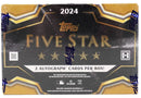 2024 Topps Five Star Baseball Hobby Box