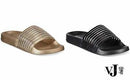 INC International Concepts Metallic Mesh Stripe Pool Slides
