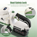 20" Cordless Hedge Trimmer 21V Electric Bush Trimmer with Dual Blades