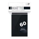 Ultra PRO: Small 60ct Sleeves - PRO-Matte (Black)