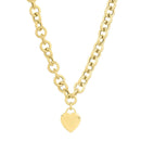 14k Yellow Gold Rolo Link Necklace (11.40 mm)