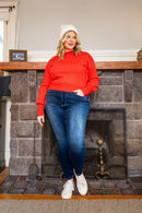 Judy Blue Full Size Washed Thermal Skinny Jeans Plus Size