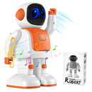 AI Dancing Robot Toy with Bluetooth Music & Voice Assistant