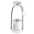 2-in-1 16.9OZ Portable Fruit Blender Electric Rechargeable Juice Cup for Shakes Smoothies Juice Personal Fruit Mixer with 6 Blades