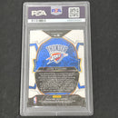 2022 Panini Select #90 Jalen Williams signed card PSA 9 Auto A Thunder