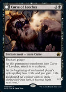Curse of Leeches // Leeching Lurker (MID-094) - Innistrad: Midnight Hunt: (Double Faced Transform) Foil