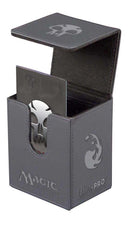 Ultra PRO: Flip Box - Magic the Gathering (Black Mana / Gray)