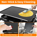 Raclette Grill for 8 People with Reversible Non-Stick Griddle