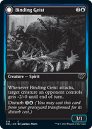 Binding Geist // Spectral Binding (DBL-315) - Innistrad: Double Feature: (Double Faced Transform)
