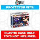 Pop Protector for 2 Pack Black Panther vs Monster Hunter Purple & Red Funko Pop