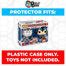 Pop Protector for 2 Pack Black Panther vs Monster Hunter White & Blue Funko Pop