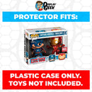 Pop Protector for 2 Pack Captain America & Iron Man Civil War Funko Pop