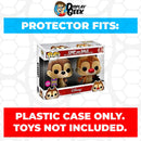 Pop Protector for 2 Pack Chip & Dale Flocked SDCC Funko Pop