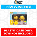 Pop Protector for 2 Pack Willy Wonka Golden Ticket SDCC #58 Funko Pop
