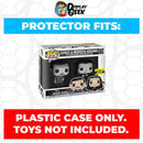 Pop Protector for 2 Pack Gomez & Morticia Addams Black & White Funko Pop