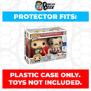 Pop Protector for 2 Pack Million Dollar Man Ted DiBiase & I.R.S. Funko Pop