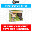 Pop Protector for 2 Pack Psych Shawn Spencer & Burton Gus Guster Ross Funko Pop