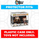 Pop Protector for 2 Pack Reinhardt & Brigitte Funko Pop