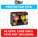 Pop Protector for 2 Pack Stranger Things Robin & Steve Blacklight Funko Pop