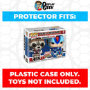 Pop Protector for 2 Pack Rocket Raccoon vs Mega Man X Funko Pop