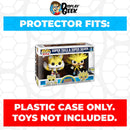 Pop Protector for 2 Pack Super Tails & Super Silver SDCC Funko Pop