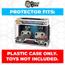 Pop Protector for 2 Pack The Duffer Brothers Upside Down Funko Pop