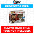 Pop Protector for 2 Pack The Rock and Mankind Funko Pop
