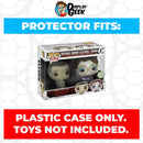 Pop Protector for 2 Pack Upside Down Eleven & Barb ECCC Funko Pop