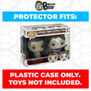 Pop Protector for 2 Pack Upside Down Eleven & Barb ECCC Funko Pop