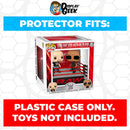 Pop Protector for 2 Pack Wrestling Ring Stone Cold Steve Austin and The Rock Funko Pop