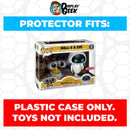 Pop Protector for 2 Pack Wall-E & Eve Funko Pop