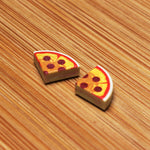 2 Slices of Pepperoni Pizza - B3 Customs® Printed (1x1 Curved Tile) Custom LEGO Parts B3 Customs 
