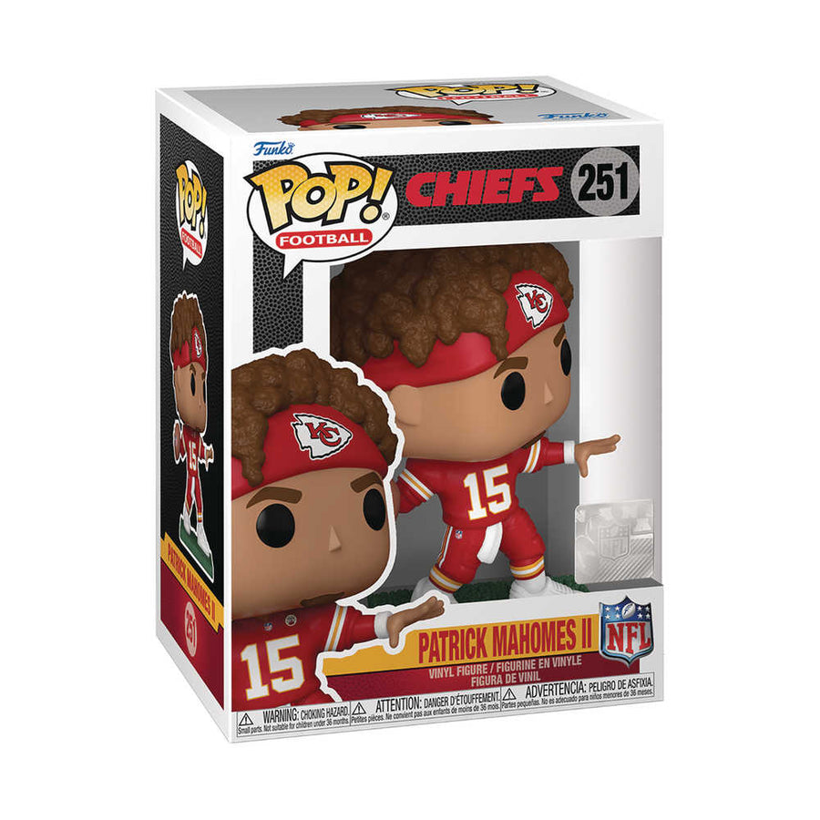 Pop NFL Chiefs Patrick Mahomes II 2023 Vinyl Figure 251