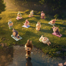 POPmart THE MONSTERS Lazy Yoga Series Blind Box - Collectible Designer Toy Figure